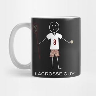 Funny Mens Lacrosse Guy Mug